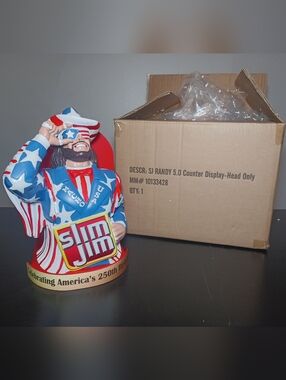 MACHO MAN RANDY SAVAGE SLIM JIM COLLECTOR  DISPLAY 2026 AMERICA'S BIRTHDAY!!!